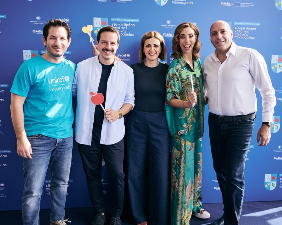  (Από Αριστερά Στα Δεξιά) Γ. Περρής, Δ. Μακαλιάς, Ε. Αγαπηδάκη, Ε. Χαραλαμπούδη, Dr. Ghassan Khalil